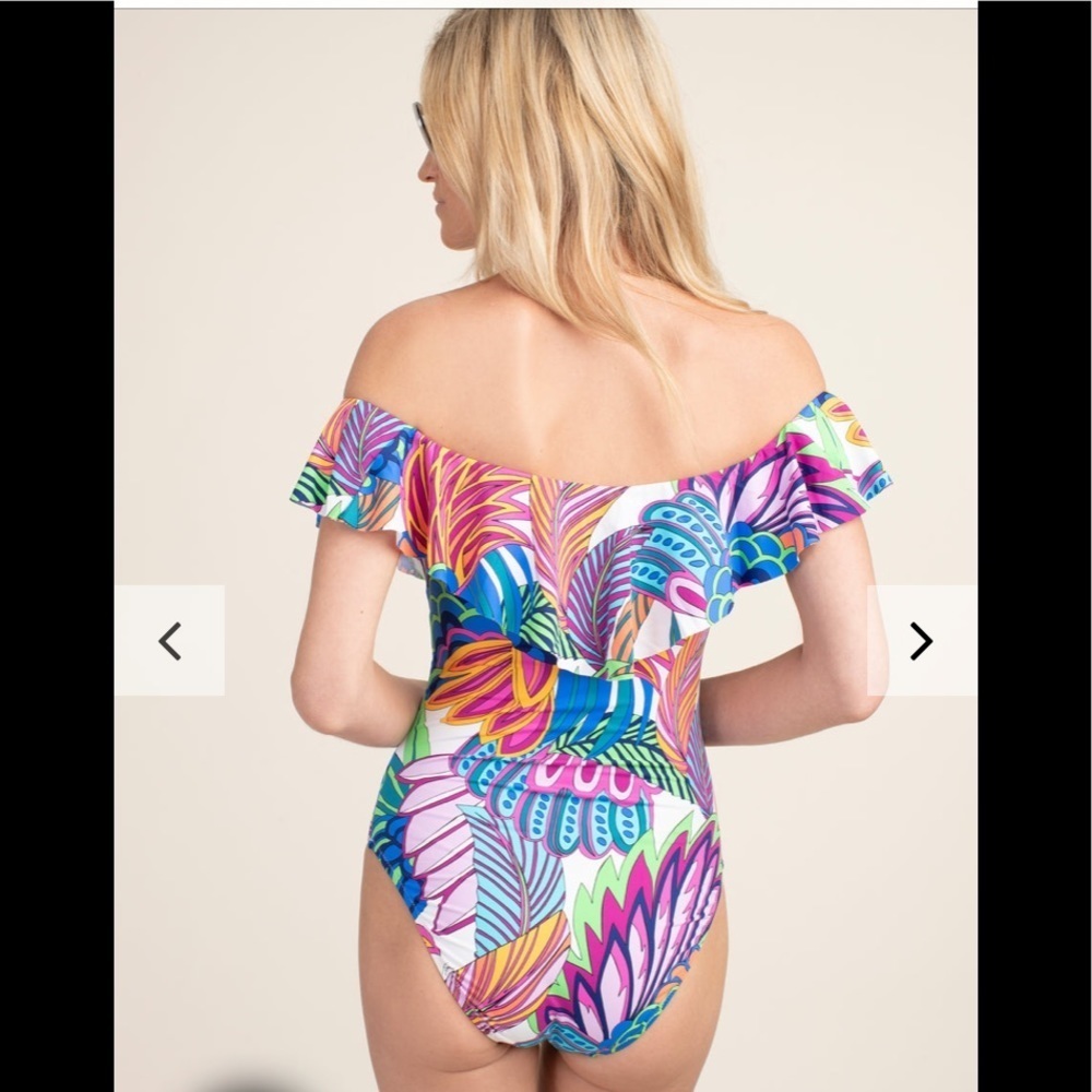 22. Trina Turk Ruffle Swimsuit - Picture 15 of 16